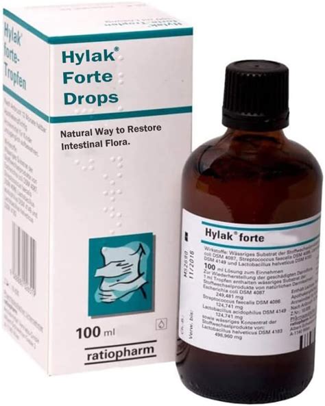 Hylak Forte Drops 100ml / 3.38 Fl Oz